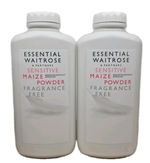 Waitrose Sensitive Maize Powder Replaces Talcum Powder Fragrance Free 250g X 2