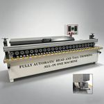 Woodworking Edge Banding Machine Double-sided Trimming 0.39''-1.02'' Edge Height