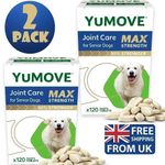2x YuMOVE Senior Dog MAX Strength Joint Supplement (240 Tablets)