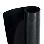 3mm SOLID BLACK RUBBER SHEET  WIDE VARIOUS THICKNESSES AVAILABLE