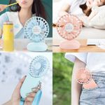 Little Fan Handheld Pocket New F3 Usb Charging Handheld Folding 3-in-1 Fan