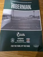 HIBERNIAN v KILMARNOCK Sept 2026