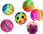 BEACH VOLLEY BALL OUTDOOR/INDOOR KIDS BEACH BALL INFLATABLE POOL BALL RAINBOW