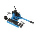 Heavy Duty Bending Machine Bar Bender 120° Square Round Angle Steel Angle Bender