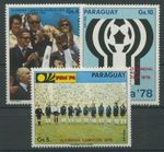 Paraguay 1974 World Cup Germany 2609/11 MNH