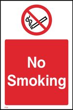 No Smoking Sign or Sticker - All Material & Size options available. (PS51)