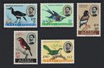 Ethiopia Hornbill Roller Bateleur Barbet Cuckoo Birds 5v 1962 MNH