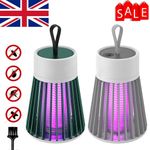 Mosquito Zapper Killer Lamp USB Rechargeable Bug Fly Insect Trap UV Light