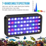 Dimmable 165W Full Spectrum LED Aquarium Light For Freshwater Reef Coral LPS/SPS