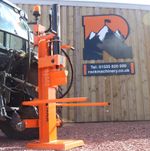 Venom 14ton tractor mounted log splitter by Rock Machinery 
