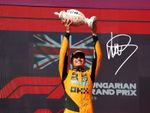 Lando Norris Signed Autograph 6X4 PHOTO Pre Print Silverstone Winner