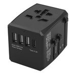 Universal Travel Adaptor 150+ Countries UK EU AU US USB Charging Port - WAP150