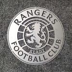 Rangers Football Club Stainless Steel Wall Art Badge Emblem Metal 25cm X 25cm