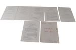 Sadler's Wells Opera and Ballet Season 1950 Programme Collection Vintage