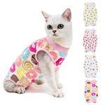 After Surgery Wear for Wounds Cat Clothes Recovery Suits Cat Vest Pet Supplies