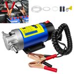 12V Electric Car Diesel Fuel Pump Oil Transfer Extractor Fluid Siphon Pump 100W