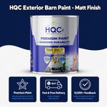 HQC Exterior Barn Paint - Long Lasting - UV Resistant Paint - 1L & 20L