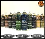 Military Spray Paint 400ml Army Camo Colours Airsoft Paintball Models 45 Options