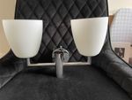 Pair of beautiful Fontana Arte mid century wall sconce 006/2
