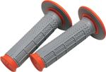 Renthal G164 Dual Compound Tapered Half Waffle Off-Road Handlebar Grips - Orange