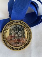 ANY DISTANCE Personalised Engraved Running Medal, MILES, KM