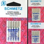 Schmetz Quilting Sewing Machine Needles  Choose size 75/11, 90/14 or mixed pack