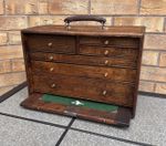 Vintage Neslein Engineers - Tool Makers Chest - Tool Box - Machinists
