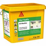 SIKA FASTFIX ALL WEATHER PAVE SETTING PAVING JOINTING COMPOUND DEEP GREY 14KG