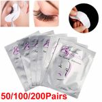 Salon Eyelash Lash Extensions Under Eye Gel Pads Lint Free Patches Make Up Tools