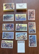 Collection of Military Postcards and Cigarette Cards Reproduction Collection
