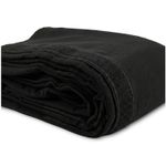 BeamZ Pro STAGE-SKIRT320 Hook and Loop Stage Valance 80x600cm - Black