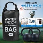 Waterproof Dry Bag, 10L Waterproof Storage, Beach Bag  With Shoulder Strap, Dry