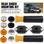 Rear Shock Absorber Mount Bump Stop Kit For BMW E90 E92 E91 E93 E82 E81 E87 12x