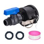 IBC Tote Valve IBC Tote Adapter Multifunctional 3-size Apply to IBC Containers,