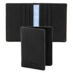 Hoxton Two Fold Leather Credit Card Holder by Gryphen