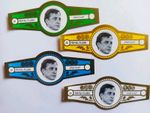 '94 Johan Cruyff FC Barcelona Dream Team Royal Flush Cigar Band #20 Serie 4x