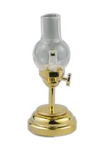 3V LED Oil Table Lamp for 12th Scale Dolls House