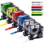 Dymo D1 Label Tape 40913 45010 45018 45013 9/12mm for Dymo Label Manager 160 280