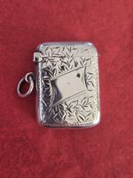Solid Silver Vesta Case J. Colleyer & Co Ltd Birmingham 1903 40mm