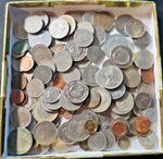 500g Mixed Assorted World Coins, Various Countries
