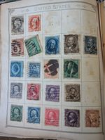 1893 Columbian 1898 Trans-Mississippi US Stamps+Revenue Bank Note Collection Lot