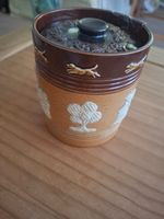Vintage Royal Doulton Glazed Stoneware Tobacco Jar 5"