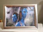 Avatar Framed Picture Art Print Home Decor 2009 Film Zoe Saldana Sigourney Weave