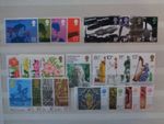 GREAT BRITAIN 1976 COMMEMORATIVE STAMPS YEAR SET MNH MINT 7 x SETS 25 STAMPS