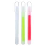 Glow Sticks 4" Pack Of 3 With Neck Lanyard 1cm x 11cm Multi 3 Pack