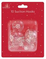 10 Large Suction Hooks FOR ALL YEAR ROUND. UK SELLER - FAST DISPATCH