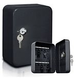 Combination Cabinet Safe Lock Metal 20 Key Wall Mounted Security Storage Box