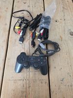 Sony Playstation 2 Controller And AV Cables And Scart Adapter