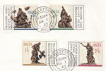 Melchoir Gafa Sculpture Malta Used 1967 ON PIECE (148289)