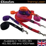 Dog Training Leash Horse lunge strong Dog Puppy Pet Lead length 10 15 20 25 30m
